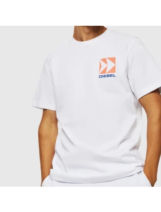 Pánské Tričko s krátkým rukávem 00ST5I-0QAZL-100 - Diesel