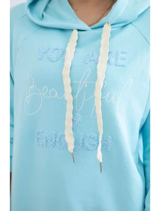 Bavlněná mikina s kapucí mincovna Bavlněná mikina s kapucí mincovna