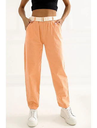 Kordové kalhoty model 226458 Italy Moda