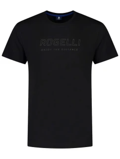 Rogelli pánské tričko LOGO černé 2XL