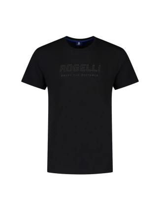 Rogelli pánské tričko LOGO černé 2XL