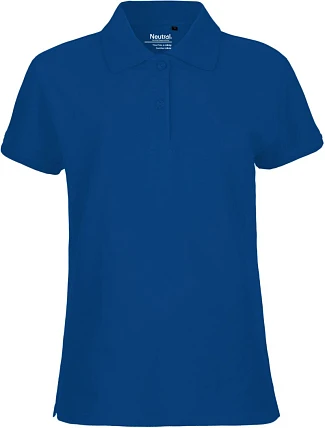 Neutral O 22980 Dámské piqué polo z bio bavlny 77.2280 royal Neutral O 22980 Dámské piqué polo z bio bavlny 77.2280 royal
