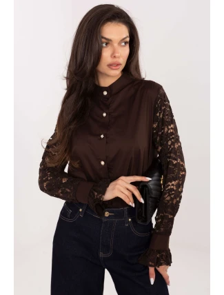 Košile s dlouhým rukávem  model 221577 Italy Moda