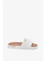 Dámské pantofle Big Star – bílé