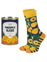 PONOŽKY SOXO ANANASOVÁ PLECHOVKA