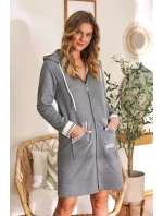 Dámský župan 4508 grey plus - Doctornap Dámský župan 4508 grey plus - Doctornap