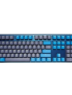 Ducky One 3 Daybreak RGB herní USB herní klávesnice německá černá, modrá, zelená