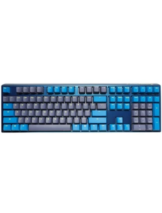 Ducky One 3 Daybreak RGB herní USB herní klávesnice německá černá, modrá, zelená