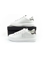 Karl Lagerfeld pánské tenisky Kapri z přírodní kůže bílé