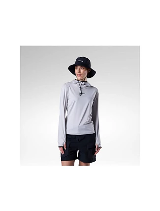 Dámská mikina ROSSIGNOL W Westweg Sun Hoodie, šedá