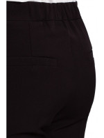 K055 Kalhoty s úzkými nohavicemi - černé