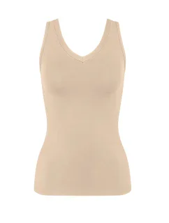 Dámské tílko Sense of Modal Tank Top - YELLOW - éžové 0026 - TRIUMPH