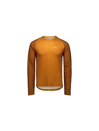 Cyklistická mikina POC Motion Air L/S Jersey – bauxite brown