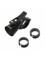 Hliníkový zvonek na kolo Rockbros černý pro děti