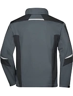 Daiber JN 844 Pracovní letní softshellová bunda - Strong 02.0844 carbon/black