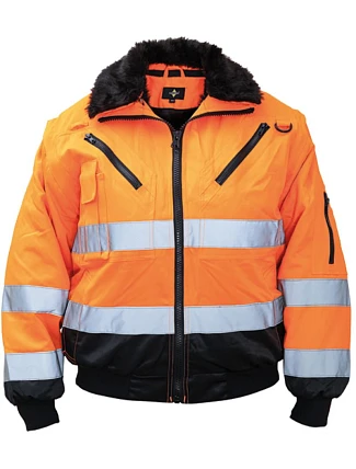 Korntex KXPJ – Oslo Hi-Vis pilotní bunda 76.KXPJ orange