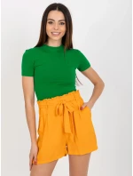 Šortky D73760R62159KA světle oranžová