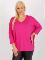 Halenka RV BZ 5745.18 tmavě růžová Halenka RV BZ 5745.18 tmavě růžová