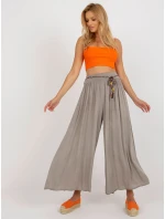 Dámské kalhoty TW SP BI 81733.14 tmavě lila