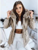 Dámská bunda MEGI beige FashionStreet TY3304