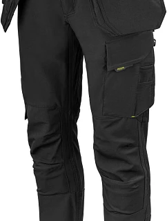 ProJob 5551 Waistpants Stretch (84-120) Pánské strečové pracovní kalhoty 64.551S black