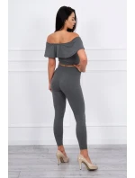 Sada s volánky grafit Sada s volánky grafit