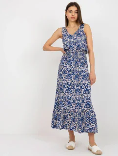 Šaty D73771R30391A tmavě modré