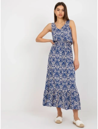 Šaty D73771R30391A tmavě modré