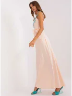 Šaty LK SK 506640 1.13P broskev Šaty LK SK 506640 1.13P broskev