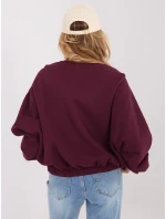 WT BL mikina A1455.87 bordó