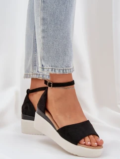 Bota na klínech model 210148 Step in style