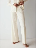 Versatile Rib Straight Trousers - Silk White - TRIUMPH Silk White - TRIUMPH Versatile Rib Straight Trousers - Silk White - TRIUMPH Silk White - TRIUMPH