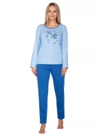 Dámské pyžamo 647 blue plus - REGINA