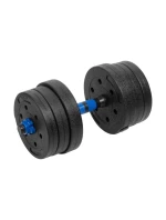 Nastavitelné bitumenové činky s konektorem 2x10 kg REBEL ACTIVE