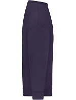 Daiber 8042 Těžká oversize unisex mikina 02.8042 deep purple