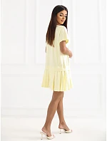 RV SK šaty A1229.10P světle žlutá