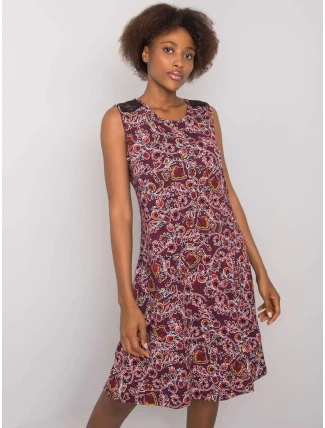 Šaty TO SK 1566.38P bordó