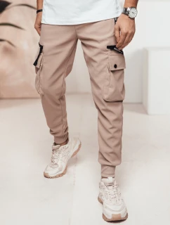 Pánské khaki kalhoty cago FashionStreet UX4466