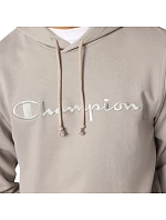 Pánská mikina s kapucí Champion beige 220782 ES035 pánské