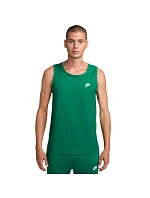 Pánské tričko Nike Club Tank, zelené, BQ1260 365 Pánské tričko Nike Club Tank, zelené, BQ1260 365