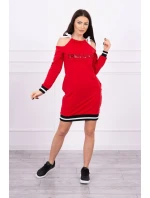 Tres Chic červené šaty