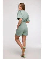 B295 Šortky s kapsami - mátové B295 Šortky s kapsami - mátové