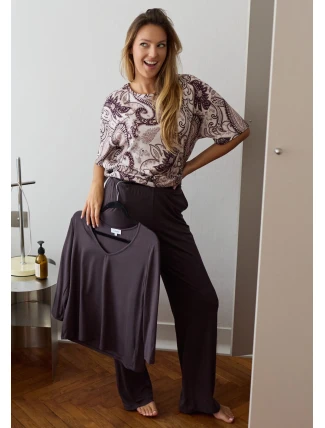 Mefemi Iris pyžamo PW72 v plné délce S-2XL