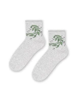 Vzorované netlačící ponožky Steven art.099 35-40