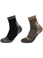 Skechers 2PPK Pánské ponožky Trail Wool Quarter Socks SK42052-8997 Grey 39-42