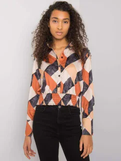 Halenka DHJ BZ 15251.82 černá a béžová