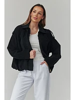 hřejivá kordová bunda model 225693 Makadamia