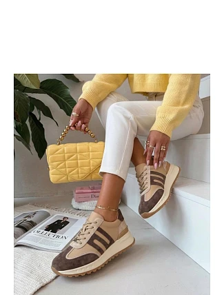 Sportovní boty na platformě model 226033 Solea