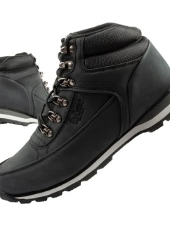 Lee Cooper pánská zimní trekingová kotníková obuv černá
