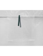 Krycí plachta pro zahradní tunel 200x300x200 cm BÍLÁ